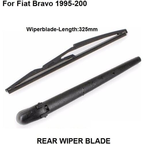 FREE SHIPPING FOR FIAT BRAVO REAR WIPER BLADE AND ARM SET BRAND NEW 1995-2001