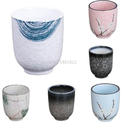 Japanese Style Ceramic Porcelain Coffee & Tea Cup 150ml/5oz Microwave Safe