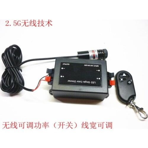 24 hours Romote Control Red laser line module 200mW /Line width,line length,power adjustable by remote controller