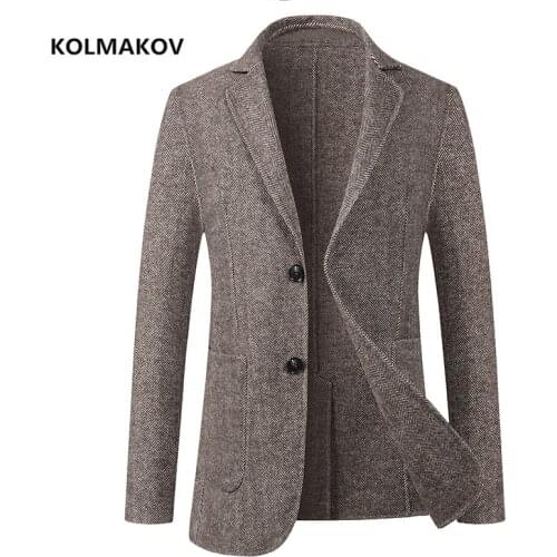 KOLMAKOV 2021 new arrival winter wool trench coat men,mens smart casual Double-sided woolen jackets,full size M-XXXL