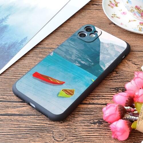 For iPhone Can't Be Improved Print Soft Matt Apple iPhone Case