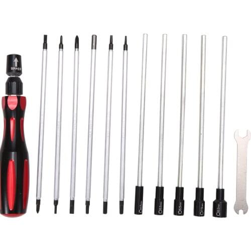 18 in 1 Precision Screwdriver Set Hexagon Screwdriver Tool Kit for RC Quadcopter Helicopter Drone Car Models Traxxas Tool Kit