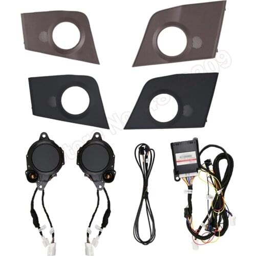 Ambient Light For Lexus ES 2018-2021 Center Speaker Audio Rotating Midrange Upgrade HI-FI Sound LED Decorative Lift tweeter