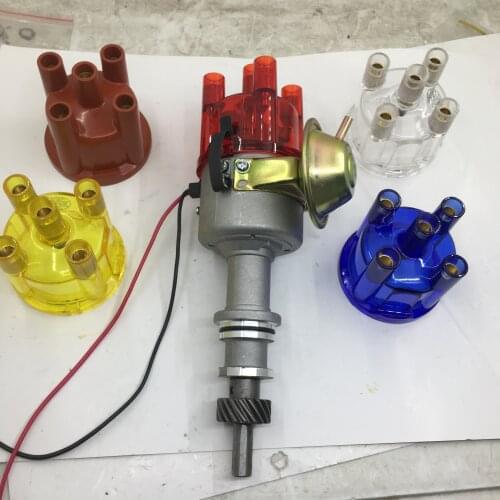 SherryBerg complete Electronic for Ford Pint for Bosch Escort, Capri, Cortina, Sierra + 4 caps (red,blue,yellow,white clear )