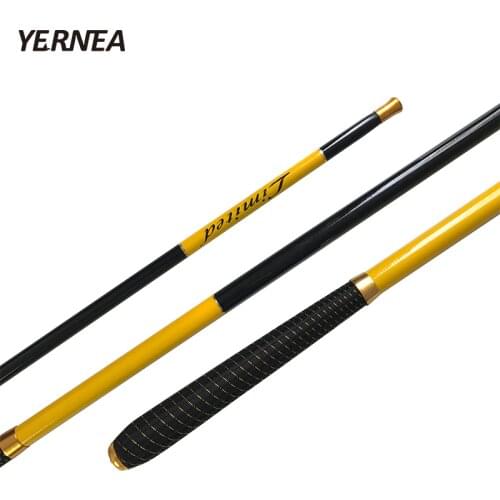 Yernea Carbon Fishing Rod Carbon Telescopic Fishing Rod Ultra Light Carp Stream Hand Pole Carp Feeder 2.4M-7.2M Fishing Pole