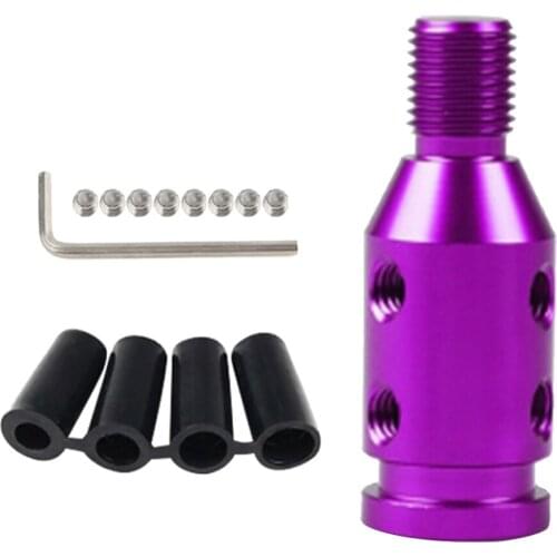Universal 12x1.25mm Shift Knob Adapter Non Threaded Manual Transmission for BMW Mini