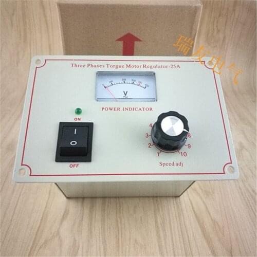 Torque Motor Controller 25A Torque Motor Speed Controller/meter Torque Control Panel YTC-25A 380V