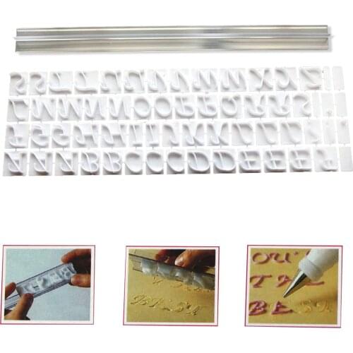 Eco-Friendly 1PC Plastic DIY Cake Alphabet Letter Biscuit Symbol Cookie Decorating Cutter Cooking Decoration Tools