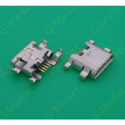10pcs For ZTE Blade L2 S6 5.0 U807 N983 N807 U956 N5 N909 N798 N980 Micro mini USB connector socket charging port