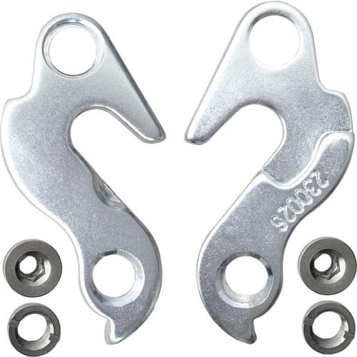 2Pcs MTB Road Bicycle Bike Alloy Rear Derailleur Hanger Racing Cycling Mountain Frame Gear Tail Hook Parts for Dropout 6