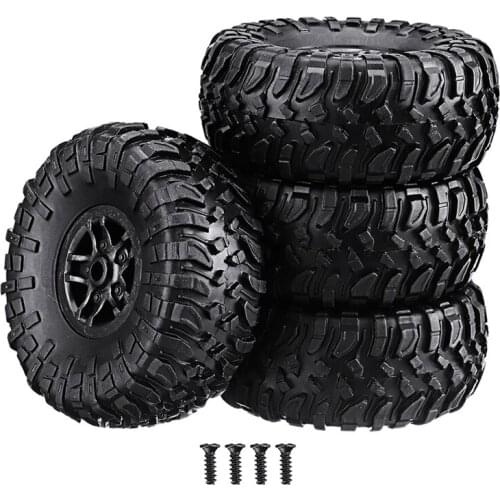 4Pcs RC Car Tires Tyre Wheel Upgrades Accessories for MN D90 D91 D96 D99 MN90 MN99S 1/12 RC Car Spare Parts