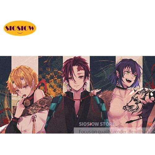 5d Art Craft Diy Diamond Painting Demon Slayer Kimetsu No Yaiba Posters Tanjirou Giyuu Zenitsu 3d Embroidery Cross Stitch Gifts