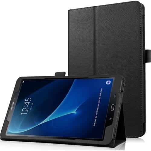 Case for Samsung Galaxy Tab A 10.1 2016 T580 T585 SM-T580 SM-T585 Slim Magnetic Folding Stand Cover PU Leather Case Tablet Funda