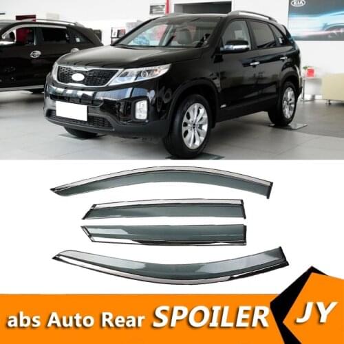 For KIA sorento 2013 Window Visor Vent Shades Sun Rain Deflector Guard For KIA sorento Auto Accessories 4PCS/SET