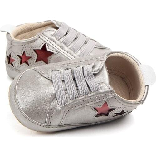Baby shoes Elastic five-pointed star casual baby shoes Baby shoes Toddler shoes 0-1 years old