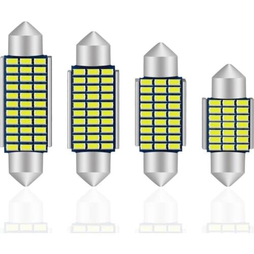 Festoon Error Free Canbus C5W C10W Auto Interior Lamp 3014 SMD Styling Light For Car LED Doom Lamp 12V 31mm 36mm 39mm 41mm