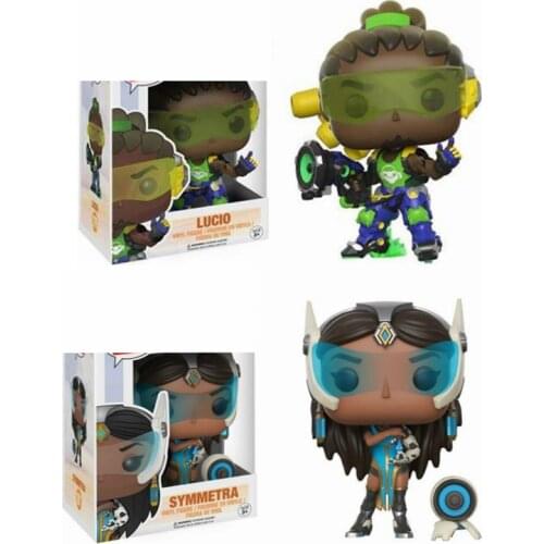 GAMES Dolls LUCIO #179 SYMMETRA #181 Vinyl Figures Model Decoration Toys for Children Gift