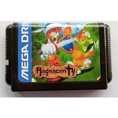 MD Game : Ragnacenty ( Japan Version!! Chinese Language!! )