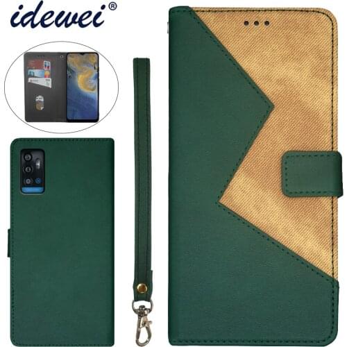 Applicable to ZTE Blade A71 mobile phone case fold bracket function protection leather case phone case funda capa co