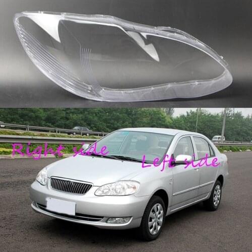 For Toyota Corolla EX 2003 2004 2005 2006 2007 2008 2009 Car Headlight cover Headlamp Lens Auto Shell Cover