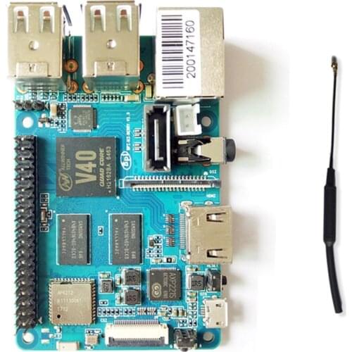 Banana Pi BPI M2 Berry Dual core Mali 400 MP2 GPU 1G LPDDR3 Open-source Development Board , Same Size as Raspberry Pi 3