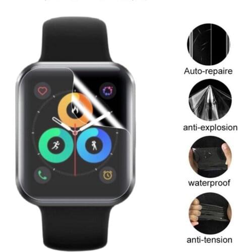 5pcs Soft TPU Clear Protective Film Smartwatch Guard For Meizu Smart Watch Full Display Screen Protector Cover Protection