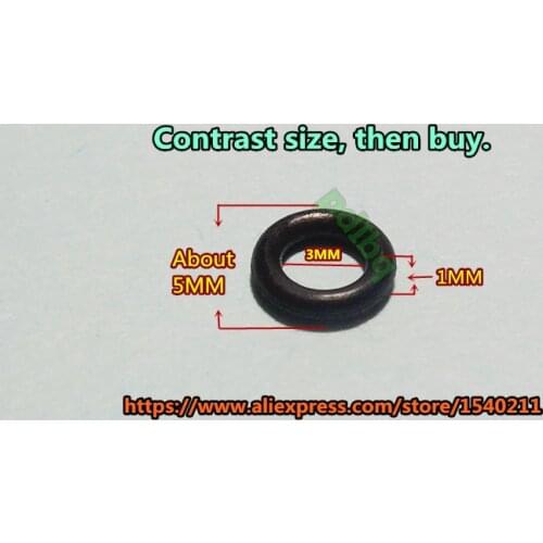 100 pcs/pack) Motorcycle Carburetor Air Fuel Ratio Screw Rubber Seal O-Ring