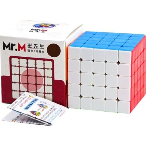 Shengshou Mr.M 4x4x4 Magic Cube Magnetic SengSo Mrm 4x4 Speed Magic Puzzle Magnet Positioning Cubo Magico Cubes Game