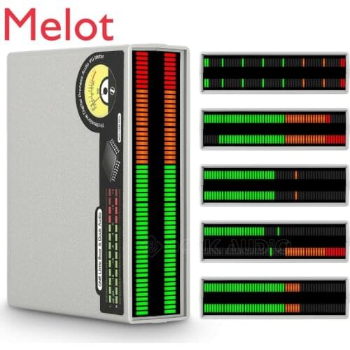 Led Music Microphone Spectrum Level Meter Single Chip Microcomputer Rhythm Lamp High quality and durable graduation gift