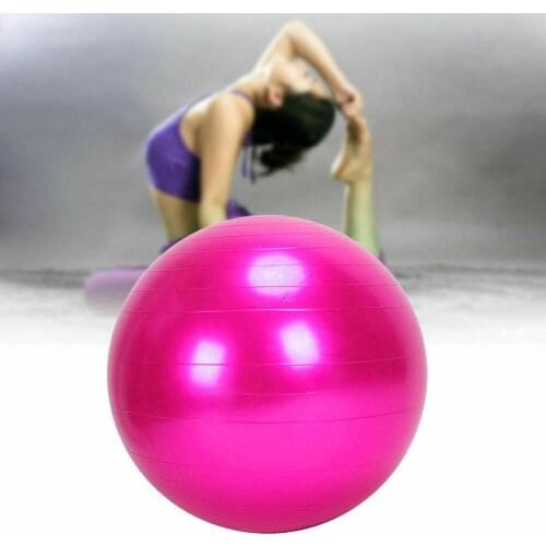 Thicken Yoga Balls 65/75CM Fitness Balls Home Pilates Indoor Exercise Training Workout Massage Ball Gym Ball PVC with Air Pump