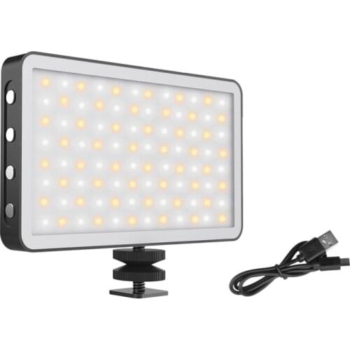 SHOOT Photography Lights,Rechargeable 4000Mah LED Video Light 3000K-6500K Video Light For Vlog Video Conference Lighting