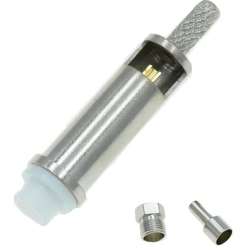 100pcs FME Female Jack Crimp RF Connector For RG174 LMR100 RG316 Cable