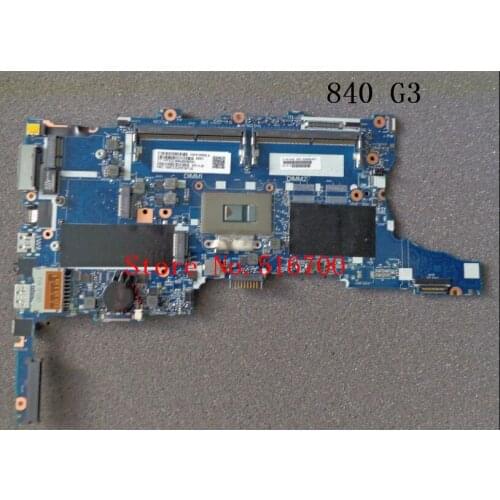 826806-001 Mainboard For HP EliteBook 840 G3 Motherboard With i5-6300U / UMA & WIN 826806-601