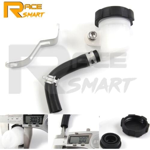 AdeLin Motorcycle Plastic Brake Clutch Master Cylinder Fluid Reservoir Tank Oil Cup Universal For HONDA YAMAHA KAWASAKI SUZUKI