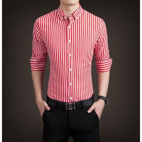 Мужские полосатые рубашки Aliman&Xiangqing China At AliExpress