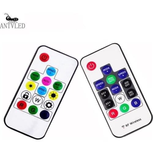 14 Keys RF Wireless Remote Controller ，for WS2812B WS2811 SK6812 RGB Led Strip Light ; DC5-24V