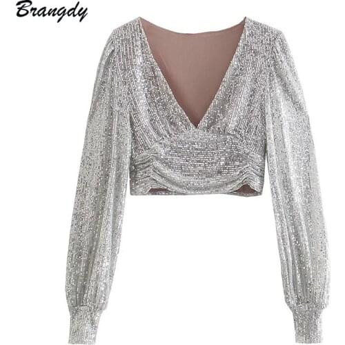 Блузки с рукавом Brangdy China At AliExpress