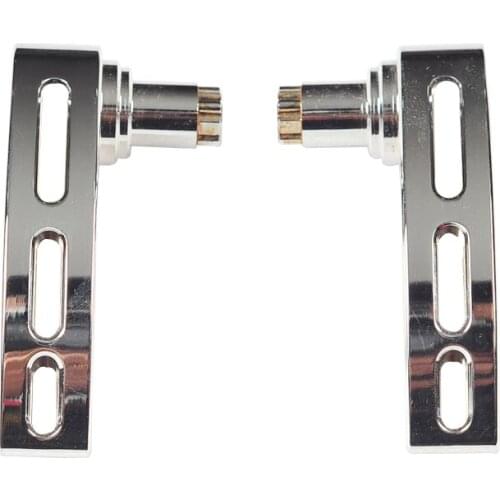 CNC Edge Cut Black Motorcycle Saddlebag Lid Lifters Case for Harley Touring Electra Road Glide 2014 2015 2016 2017