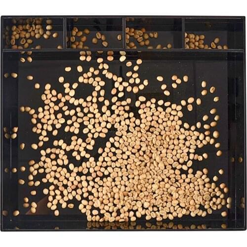 Coffee Cupping Sample Tray Snack Plate Bowl Oval Tray for Green and Roasted Coffee Beans PICK Selecting bean grading mats