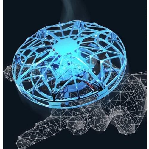 RC Mini Helicopter UFO Drone Infraed Hand Sensing Induction Aircraft Electronic Model Quadcopter Flying Ball Toys For Children