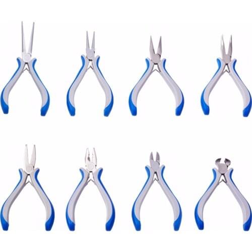 Jewelry Pliers Tools Equipment Set Varies Long Nose Pliers Cutting Wire-Cutter Pliers End Pliers Jewellery Making Tools
