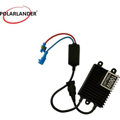 2016 New Slim HID 100W Xenon Digital Conversion Ballast Kit for H3 H4 HB3 9005 HB4 9006 6000K 8000K Free Shipping