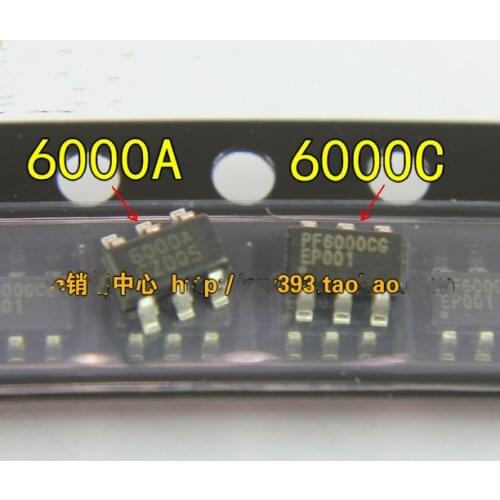 Original NEW 5PCS/ PF6000AG PF6003AG PF6005AG PF6000CG 6005A 6000A 6003A 6000C SOT23-6