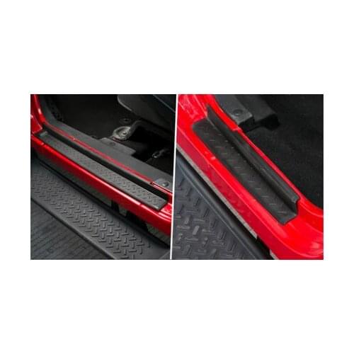 Fit for Jeep Wrangler JL modification ABS material door sill decoration car accessories 2007-2017