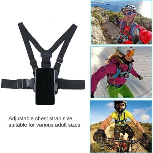 Portable Car Mobile-phone Holder Car Interior Accessories Riding Chest Strap Phone Supports Handfree Phone Mounts