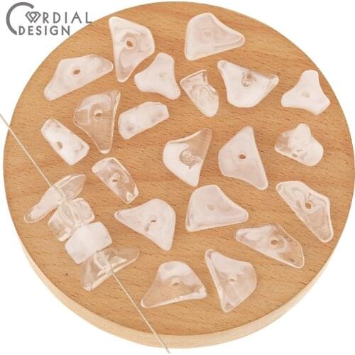 Cordial Design 680Pcs Jewelry Accessories/DIY Bead Making/Cloud Effect/Irregular Shape/Hand Made/Earring Findings/Acrylic Beads