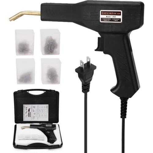 PVC Repairing Welding Machine Plastics Welders Garage Tool Hot Staplers Machine Staple Car Bumper Repairing Stapler Welding Tool