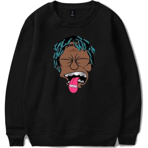 Lil Uzi Vert o neck Hoodies Tour Luv Is Rage The Real Uzi Vs. The World Long Sleeve Hoodie Women/Men Hip Hop Tracksuit Tops