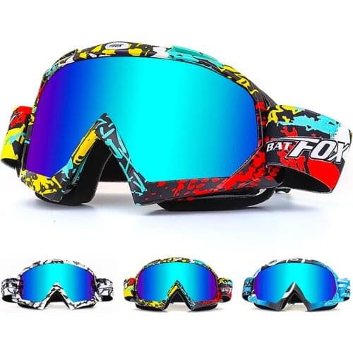 BATFOX Outdoor Products Ski Goggles Bicycle Mountain Bike Ski Goggles Suitable For Men and Women Cycling Goggles