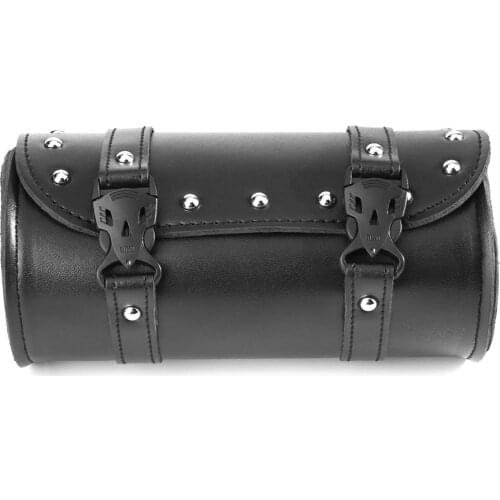 Universal Hanging Saddle Bag Stylish Practical PU Leather Tool Storage Motorcycle Sided Tail Wear Resistant Large Capacity